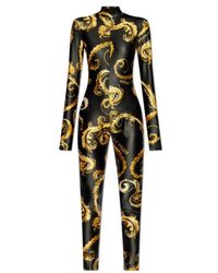 Versace Jeans Couture - Chromo Couture-Print Jumpsuit - Lyst