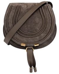 Chloé - Chloé Marcie Small Saddle Shoulder Bag - Lyst