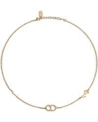 Dior - Cd Lily Necklace - Lyst