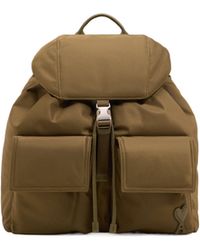 Ami Paris - Marcel Flap Backpack - Lyst