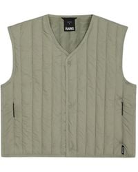 Rains - Banja Short Liner Vest - Lyst