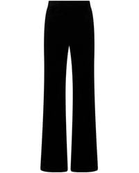 Max Mara - Velvet Boot-Shaped Pants - Lyst
