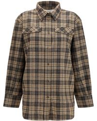 Rohe - Checked Western Shirt - Lyst