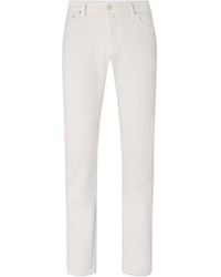 Jacob Cohen - Nick Logo Patch Corduroy Trousers - Lyst
