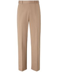 Fendi - Tapered-Leg Tailored Cigarette Trousers - Lyst