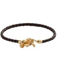Bottega Veneta - Leather Knot Bracelet - Lyst