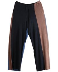 Kiko Kostadinov - Color-Blocked Drawstring Casual Pants - Lyst