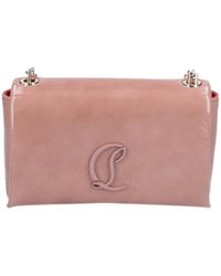 Christian Louboutin - Loubi54 Foldover Top Crossbody Bag - Lyst