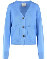 Lisa Yang - Long-Sleeved Button-Down Cardigan - Lyst