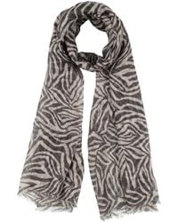 Brunello Cucinelli - Two-Tone Linen Scarf - Lyst