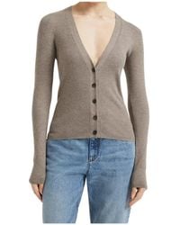 Brunello Cucinelli - V-Neck Cardigan - Lyst