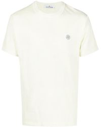 Stone Island - Logo-Print Short-Sleeved T-Shirt - Lyst