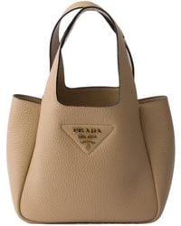 Prada - Logo-Detailed Mini Handbag - Lyst