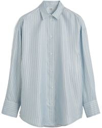 TOTEME - Totême Oversized Striped Shirt - Lyst