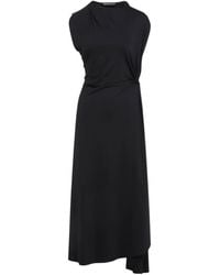 Victoria Beckham - Asymmetrical Pendant Mid-Length Dress - Lyst