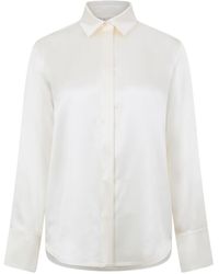 Max Mara - Button-Down Long-Sleeved Shirt - Lyst