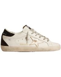 Golden Goose - Super-Star Low Top Sneakers - Lyst