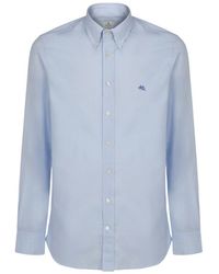Etro - Buttoned Long-Sleeved Shirt - Lyst