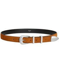 Celine - Western Belt 25Mm - Lyst