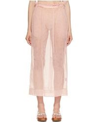 Simone Rocha - Tulle Ruffled Maxi Skirt - Lyst
