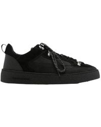 DSquared² - Panelled Lace-Up Sneakers - Lyst