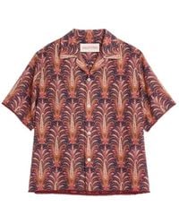 Valentino - All-Over Patterned Button-Up Shirt - Lyst
