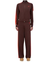 Wales Bonner - Tide Track Knit Joggers - Lyst