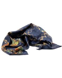 Gucci - Printed Silk Twill Carré - Lyst