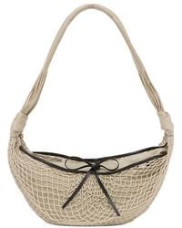 Lemaire - X Filt Croissant Bow Detail Shoulder Bag - Lyst