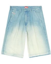 DIESEL - D-Tylor-Short-S Denim Shorts - Lyst