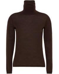 Max Mara - Mxmsaluto High Neck Knitted Jumper - Lyst