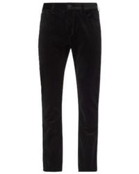 Ralph Lauren - Mid-Rise Cotton Velvet Slim Pants - Lyst