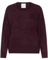 Marella - Cashmere-Blend Crew-Neck Jumper - Lyst
