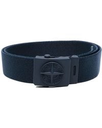 Stone Island - Junior Compass Motif Buckle Belt - Lyst