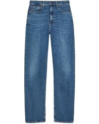 Polo Ralph Lauren - High-Waist Straight-Leg Jeans - Lyst