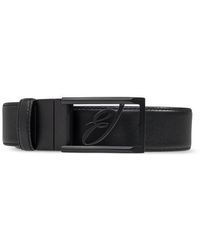Brioni - Belt With Logo - Lyst