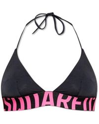 DSquared² - Neck-Hanging Swimsuit Top - Lyst