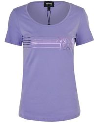 Armani Jeans - Logo Short-Sleeved T-Shirt - Lyst
