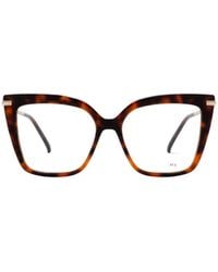 Max Mara - Butterfly Frame Glasses - Lyst