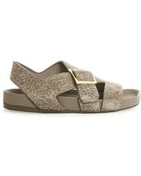 Loewe - Ease Buckle Sandal - Lyst