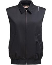 Marni - Collared Zip-Up Vest - Lyst