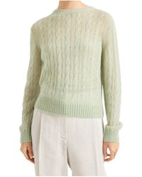 Brunello Cucinelli - Crewneck Knitted Sweater - Lyst