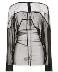 Rick Owens - Solid Color Long-Sleeved Top - Lyst