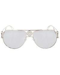 Versace - Eyewear Double Bridge Aviator-Frame Sunglasses - Lyst
