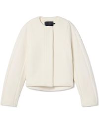 Proenza Schouler - Mona Wool-Blend Jacket - Lyst