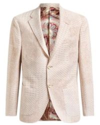 Etro - Wool-Blend Patchwork Blazer - Lyst