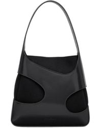 Ferragamo - Ferragamo Cut-Out Mini Shoulder Bag - Lyst