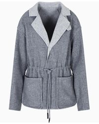 Giorgio Armani - Drawstring Jacket - Lyst