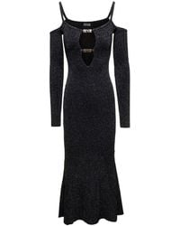Versace Jeans Couture - Couture Cut-Out Midi Dress - Lyst