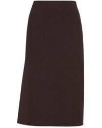 Fendi - Grain De Poudre Midi Skirt - Lyst
